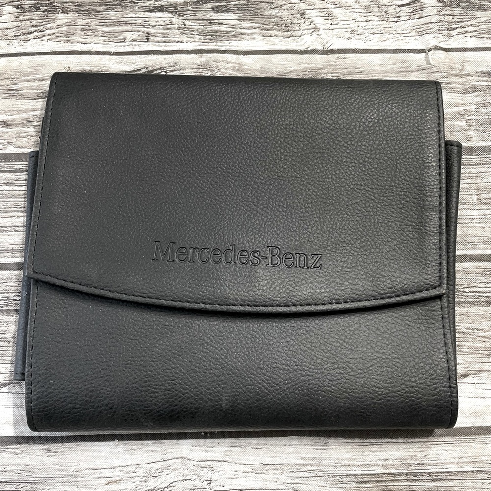 Mercedes Benz owners manual case cover portfolio (no manual) spare parts black